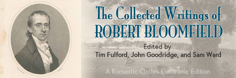 The Collected Writings of Robert Bloomfield